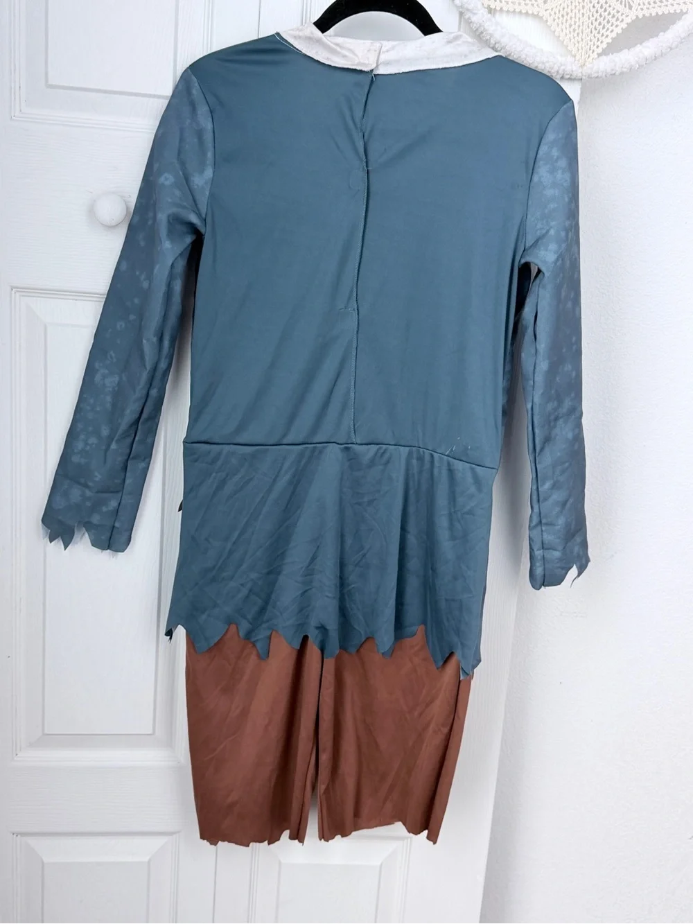 Kids Pirate Costume - Blue and Brown size 12T